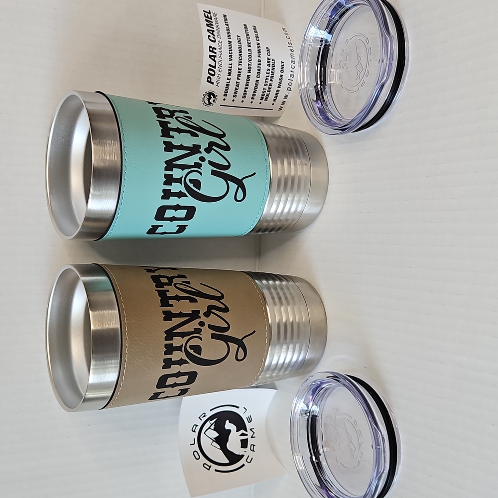 Polar Camel COUNTRY GIRL Tumblers, Set Of 2